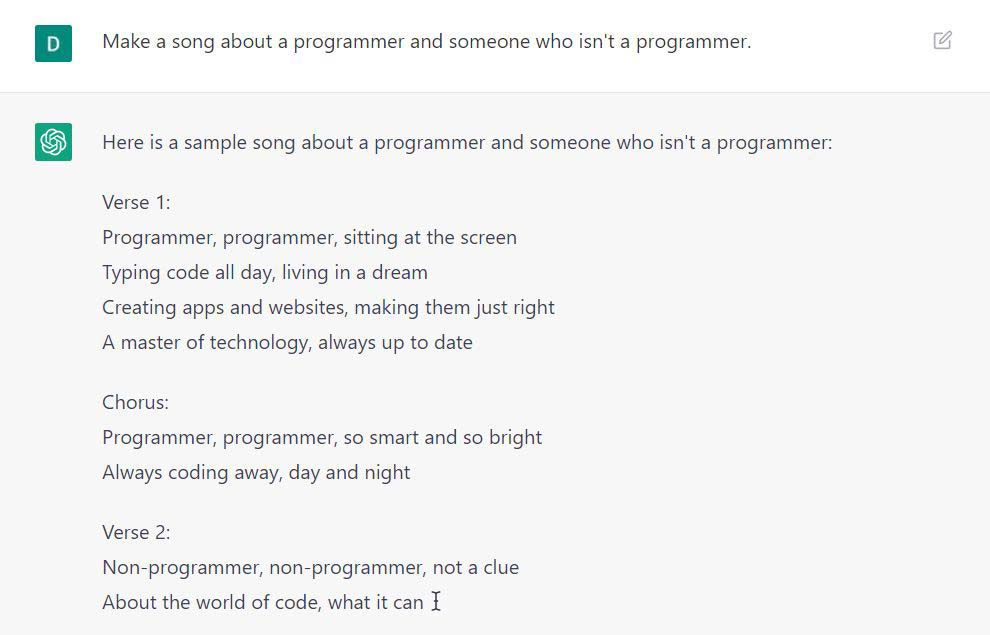 Examples of ChatGPT Prompts